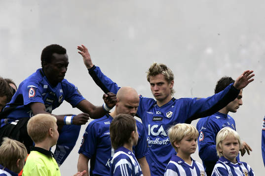 Spelarpresentation, Markus Rosenberg presenteras