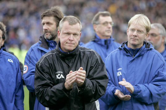 Jan Andersson och Lasse Jakobsson, tränare