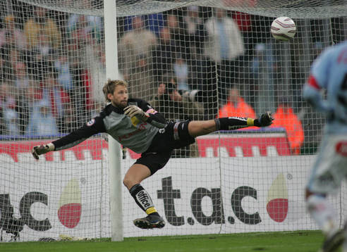Johan Wiland, målvakt, Elfsborg räddar