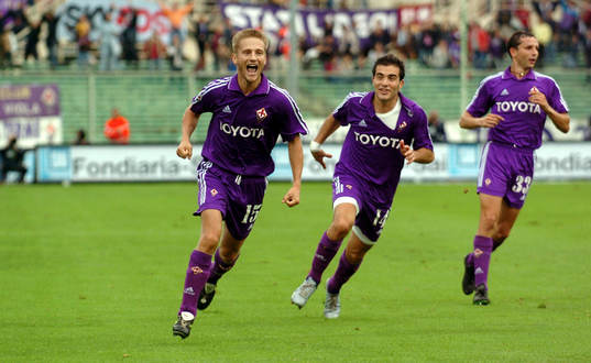 Martin Jörgensen, Fiorentina, jubel, glädje