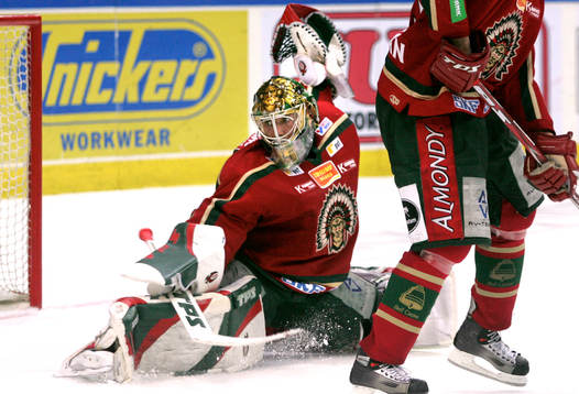 Henrik Lundqvist, målvakt Frölunda