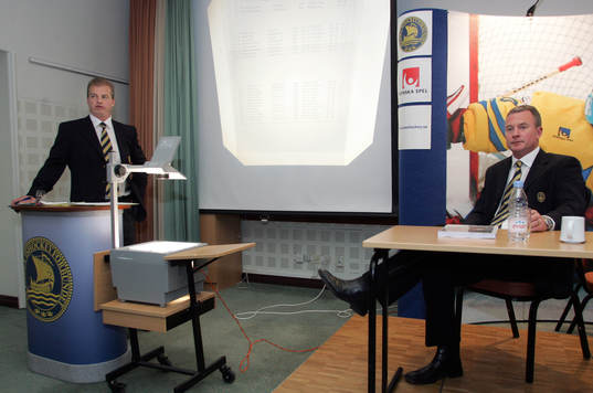 Bengt-Åke Gustafsson och Jan Karlsson, landslagscocher i
