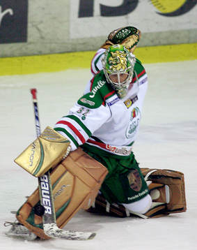 Jonas Fransson, målvakt, Rögle, räddar
