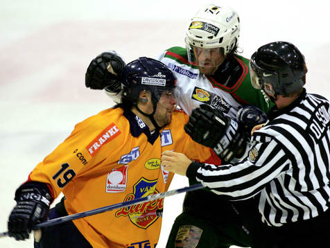 André Selander, Växjö blev galen i slutet av matchen och
