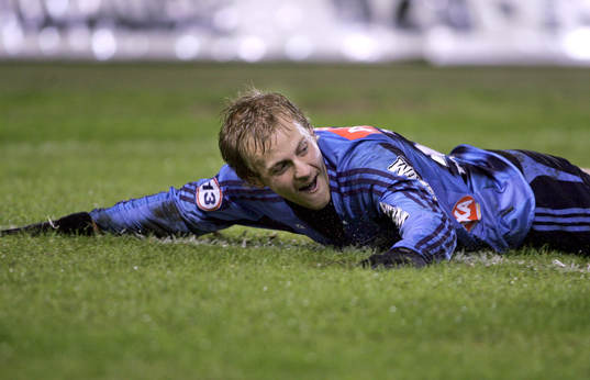 Daniel Sjölund, Djurgården tvåmålsskytt. Jubel