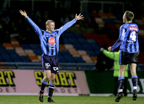 Toni Kuivasto och Elias Storm, Djurgården, jubel
