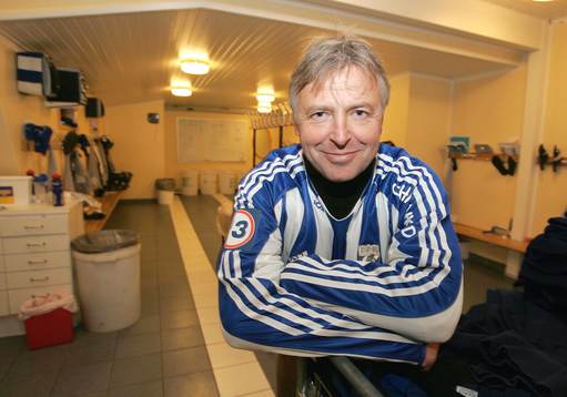 Den nye huvudtränaren Arne Erlandsen