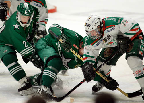 Daniel Holmström, Hammarby och Henrik Eriksson, Rögle