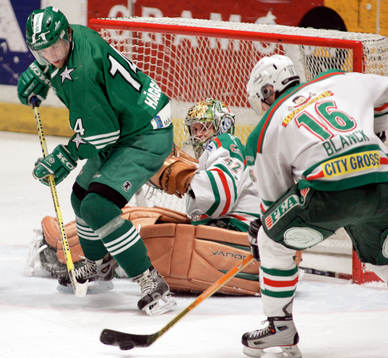 Johan Hägglund, Hammarby och Jonas Fransson, målvakt och