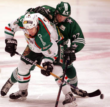 Patrik Tano, Rögle och Daniel Holmström, Hammarby