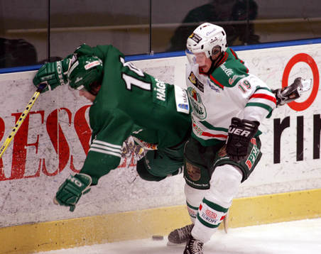 Peter Hall, Rögle och Johan Hägglund, Hammarby