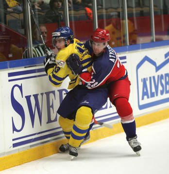 Mattias Weinhandl, Sverige och Vitaly Atyushov, Ryssland