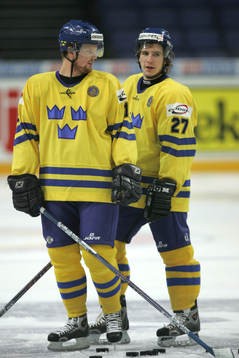 Daniel Sedin och Alexander Steen, Sverige
