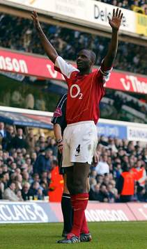 Patrick Vieira jubel