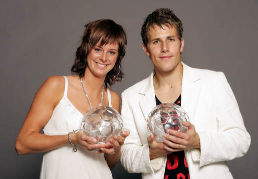 Årets nykommling, Lotta Schelin och Tobias Hysén