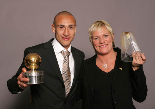 Guldbollen, Henrik Larsson och Diamantbollen, Kristin