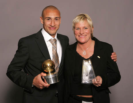 Guldbollen, Henrik Larsson och Diamantbollen, Kristin