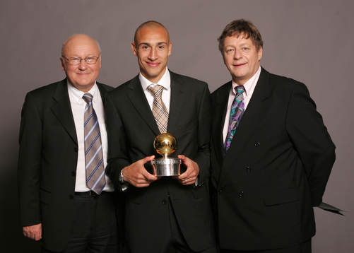Guldbollen, Lars-Åke Lagrell, Henrik Larsson och Lasse