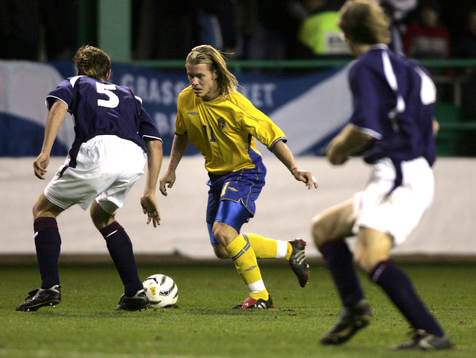 Fredrik Berglund, Sverige och Andy Webster, Skottland