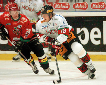 Magnus Gästrin, Modo och Marian Hossa, Mora