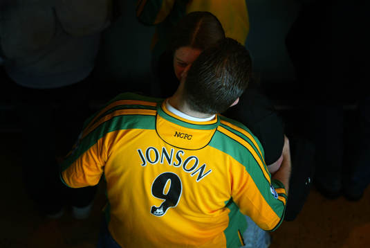 Supporter, Mattias Jonson, Norwich, tröja