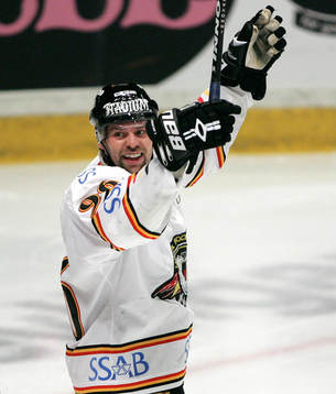 Tomas Holmström, Luleå. Jubel