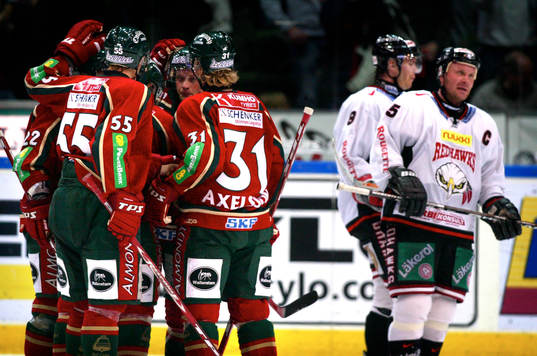 Jubel i Frölunda