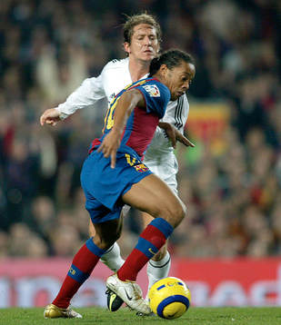 Ronaldinho, Barcelona och SALGADO, Real Madrid