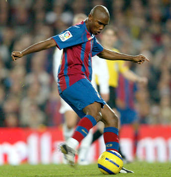Samuel ETOO, Barcelona