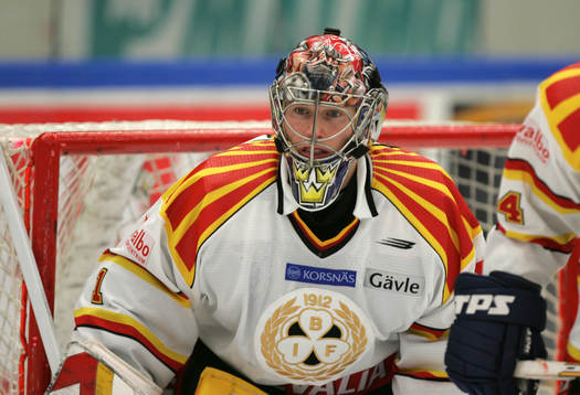 Johan Holmqvist, målvakt, Brynäs