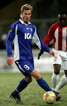Markus Rosenberg, Halmstad och Joseph Elanga, Malmö