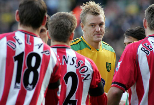 Mathias Svensson, Norwich och Anders Svensson, Southamton