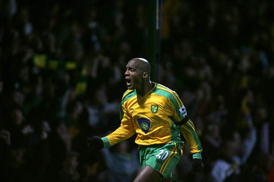 Damien Francis, Norwich, jubel