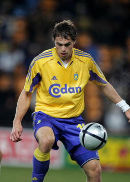Fotboll, dansk, SAS-ligan, Johan Elmander, Bröndby