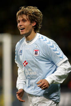Fotboll, dansk, SAS-ligan, Tobias Grahn, AGF Århus