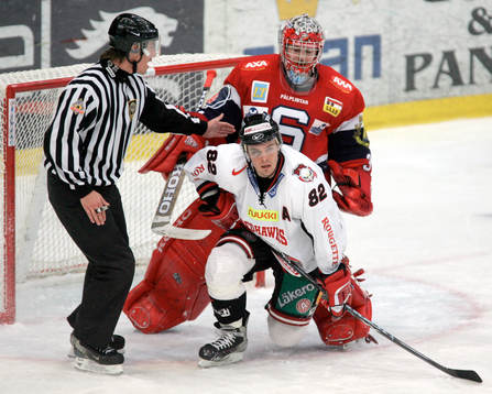 Magnus Lindquist, målvakt, Södertälje och Markus