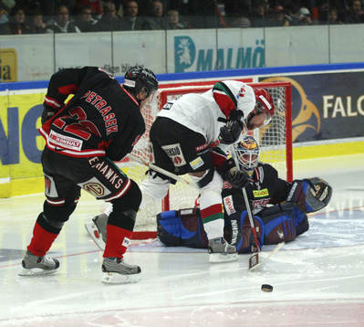 Peter Forsberg, Modo och Pasi Nurminen, målvakt, Malmö