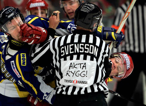 Per Gustafsson, HV71 brottas med Samuel Påhlsson, Frölunda