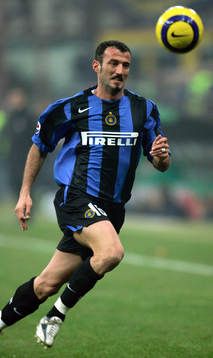 PANCARO, spelare, boll, ensam, springa