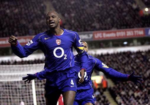Patrick Vieira, Arsenal, jubel