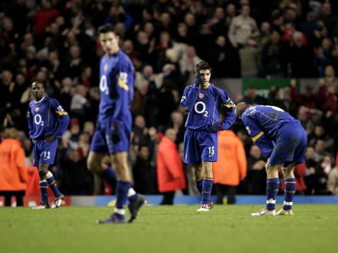 Francesc Fabregas, Lauren och Fredrik Ljungberg, depp