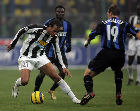 Jonathan Zebina, Juventus och Esteban Cambiasso, Inter
