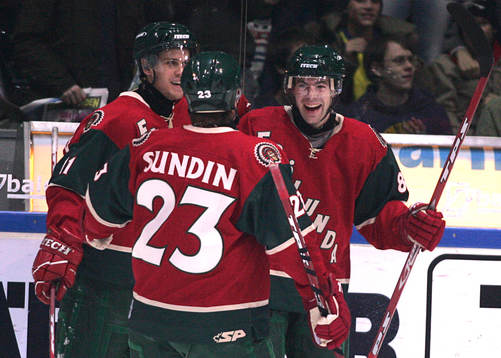 Jubel i Frölunda
