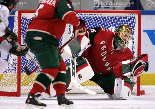 Henrik Lundqvist, målvakt Frölunda