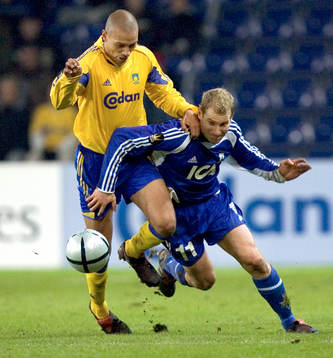0-1 Sebastian Svärd och Johan Henriksson