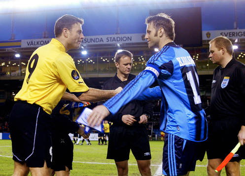 Jess Thorup, Esbjerg och Markus Karlsson, Djurgården,