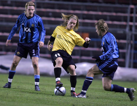 Fredrik Berglund, Esbjerg, Fredrik Stenman och Daniel