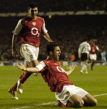 Fotboll, Champions League, Arsenal