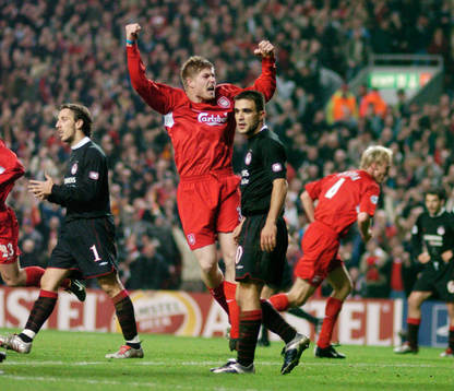 Neil Mellor, Liverpool, jubel