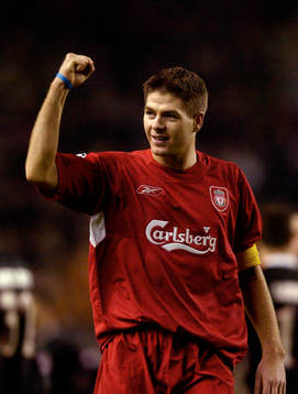 Steven Gerrard, Liverpool, jubel